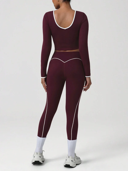 CONTRAST TRIM SPORTS SET