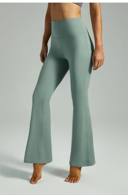 HIGH WAIST FLARE LEGGINS