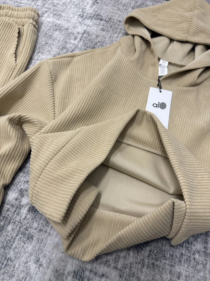 CORDUROY TWO PIECE LOUNGE SET