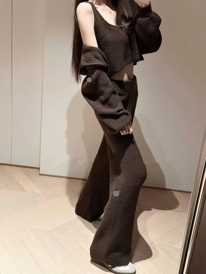 WAFLE KNIT LOUNGE PANTS