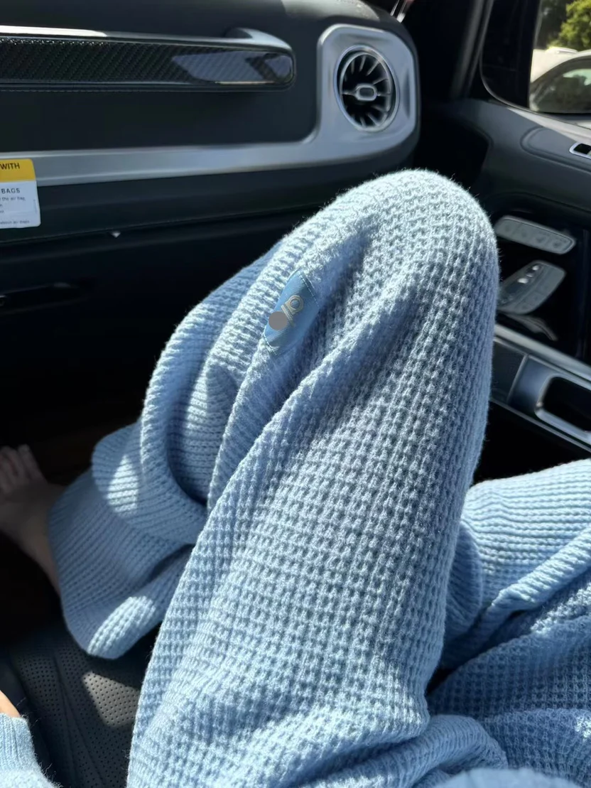 WAFLE KNIT LOUNGE PANTS